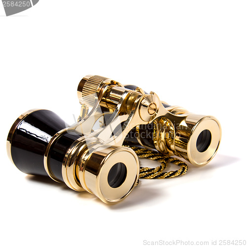 Image of Binoculars isolated on white background