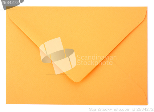 Image of envelope isolated on the white background