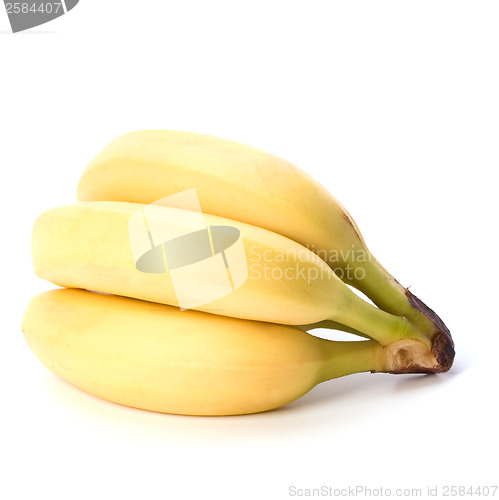 Image of bananas isolated on white background