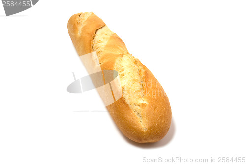 Image of baguette isolated on white