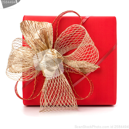 Image of Luxurious gift isolated on white background 