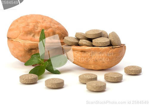 Image of herbal pills