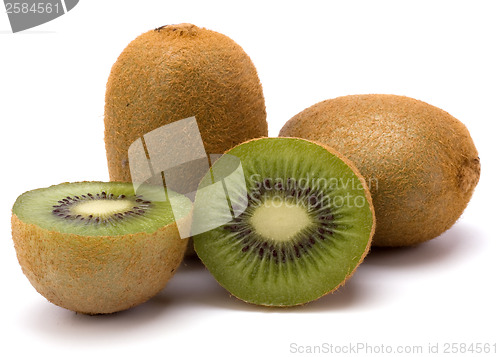 Image of kiwi fruit isolated on white background