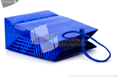 Image of gift bag isolated on white background