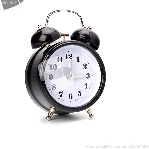 Image of Black alarm clock 