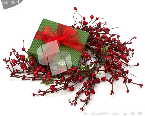 Image of festive gift box