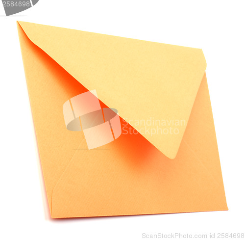 Image of envelope isolated on white background