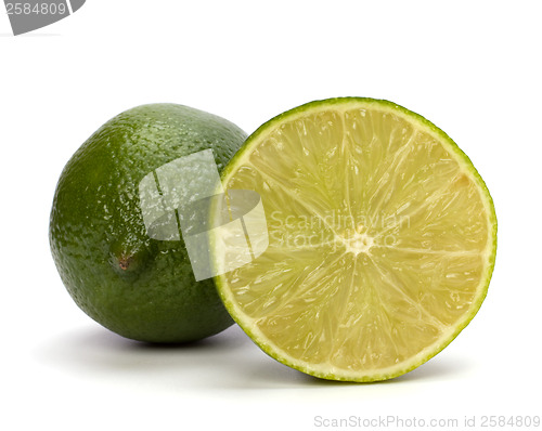 Image of laime isolated on white background