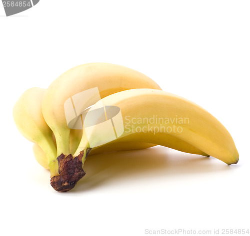 Image of bananas isolated on white background