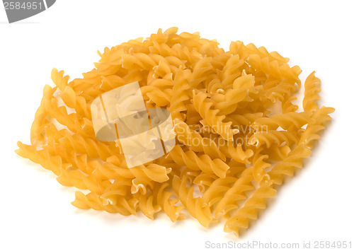 Image of Italian pasta isolated on white background 