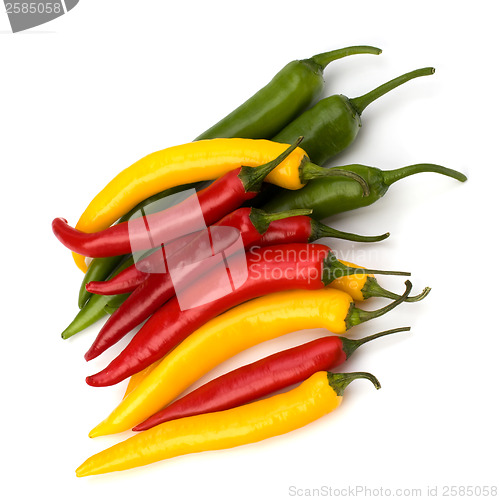 Image of Chili pepper isolated on white background