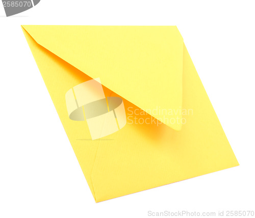 Image of envelope isolated on white background