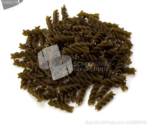 Image of Italian pasta isolated on white background 