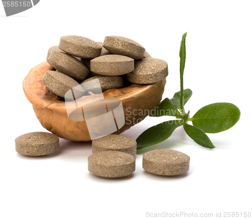 Image of herbal pills