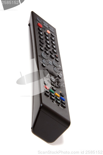 Image of tv remote control isolated on white background