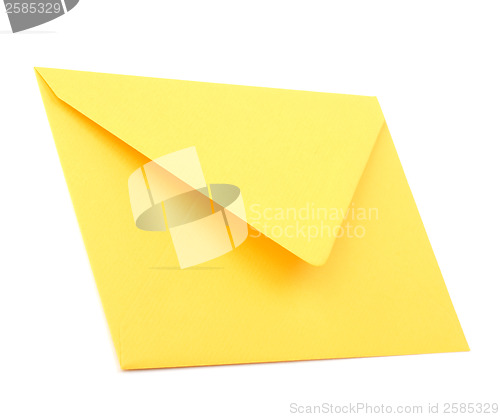 Image of envelope isolated on white background