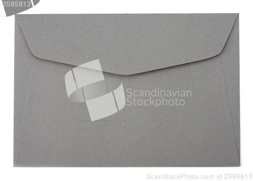 Image of envelope isolated on the white background