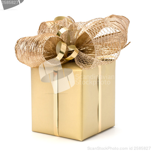 Image of Luxurious gift isolated on white background 