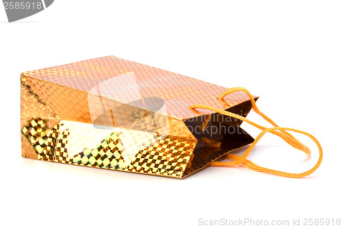 Image of gift bag isolated on white background