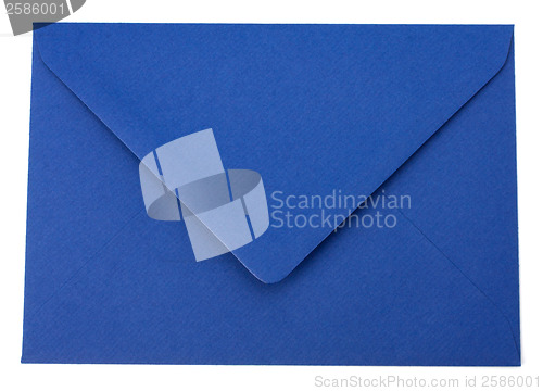 Image of envelope isolated on the white background