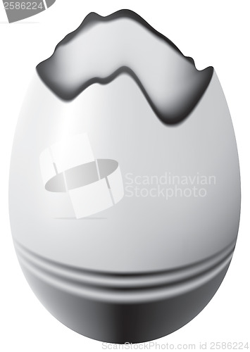 Image of raster. easter egg