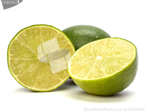 Image of laime isolated on white background