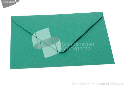 Image of envelope isolated on white background