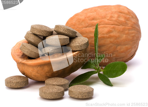 Image of herbal pills