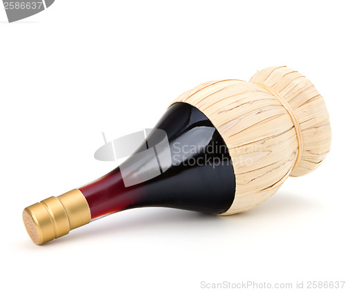 Image of red wine bottle 