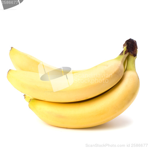 Image of bananas isolated on white background