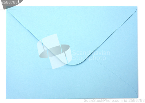 Image of envelope isolated on the white background