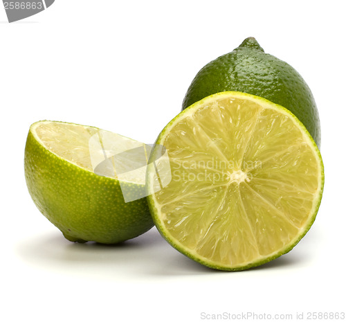 Image of laime isolated on white background