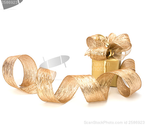 Image of Luxurious gift isolated on white background 