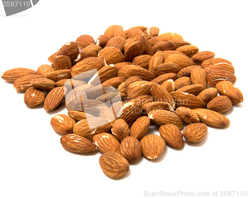 Image of nuts isolated on white