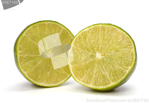 Image of laime isolated on white background