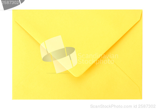 Image of envelope isolated on white background