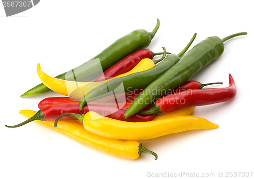 Image of Chili pepper isolated on white background