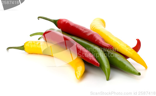 Image of Chili pepper isolated on white background