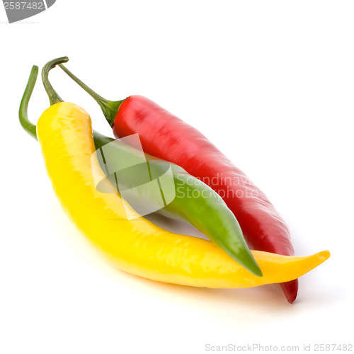 Image of Chili pepper isolated on white background