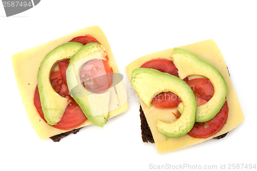 Image of healthy sandwich