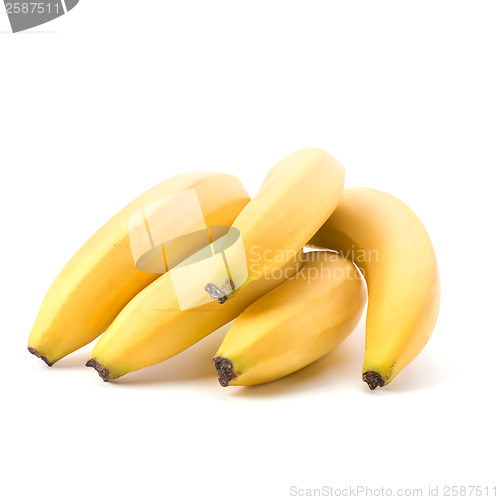 Image of bananas isolated on white background