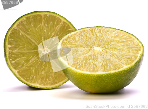 Image of laime isolated on white background