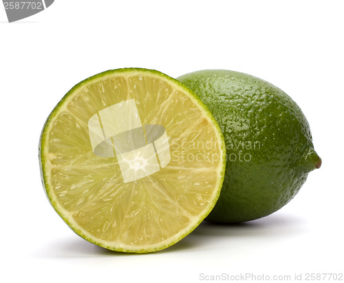 Image of laime isolated on white background