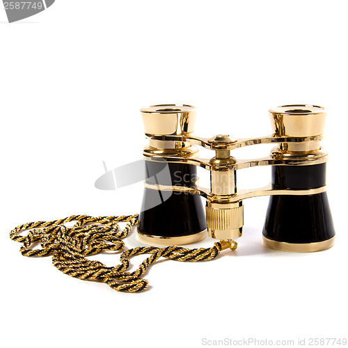 Image of Binoculars isolated on white background