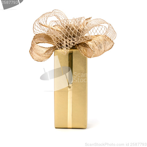 Image of Luxurious gift isolated on white background