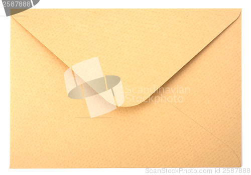 Image of envelope isolated on the white background