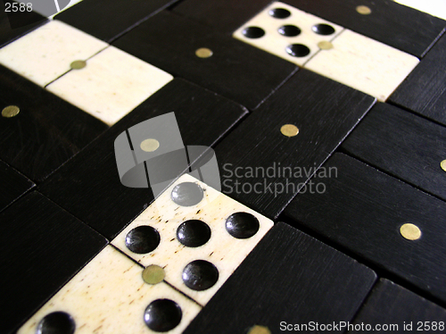 Image of Background - domino pieces