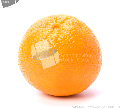 Image of orange isolated on white background