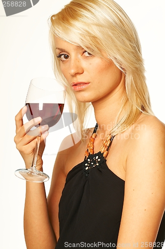 Image of Women with wine