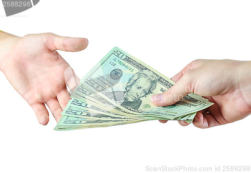 Image of Giving Money